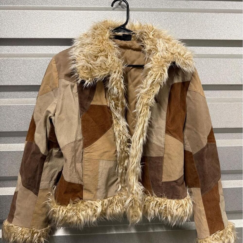 Mixit Women's Tan and Brown Jacket